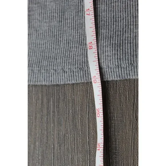 Skims Ribbed Tank Gray Soft Loungewear Top Women’s Casual Sleepwear XL Stretchy - Picture 7 of 7